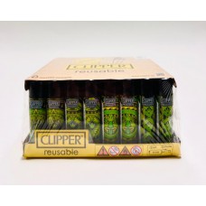 Clipper Lighter CP11 - Azteca Leaves